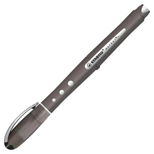Picture of STABILO WORKER ROLLERBALL BLACK PEN 0.5MM